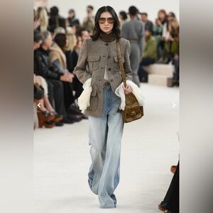 ✨ CHLOE fall winter 2024 runway jeans